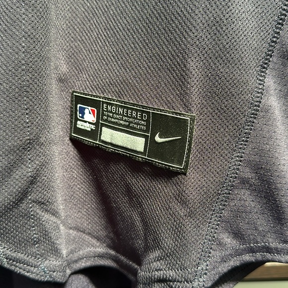 Washington Nationals Nike Alternate Authentic Team Jersey - Navy - Picture 5 of 6